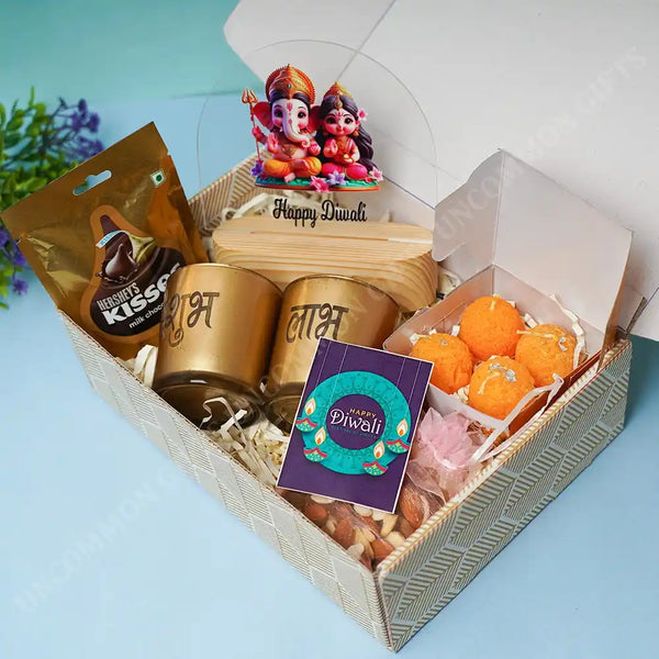 3D Night Lamp Diwali Gift Hamper